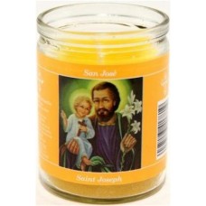 Candle 50Hr Pryr Saint Joseph, PartNo 41781, by Star Candle, Household Sundry, C   